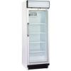 Üvegajtós felépítményes hűtővitrin 260 literes