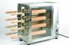 Elektromos kürtőskalács készítő gép, 8 db sütőfával (KÜK8EM)