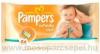 Pampers Baby Nedves Törlőkendő Naturally Clean 64 db