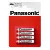 Panasonic Zinc féltartós elem mikró AAA (R03)bl 4