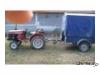 Yanmar 16LE traktor tartozékaival