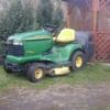 Fűnyíró traktor John Deere LTR166 16Le-ős jó állapotban eladó.